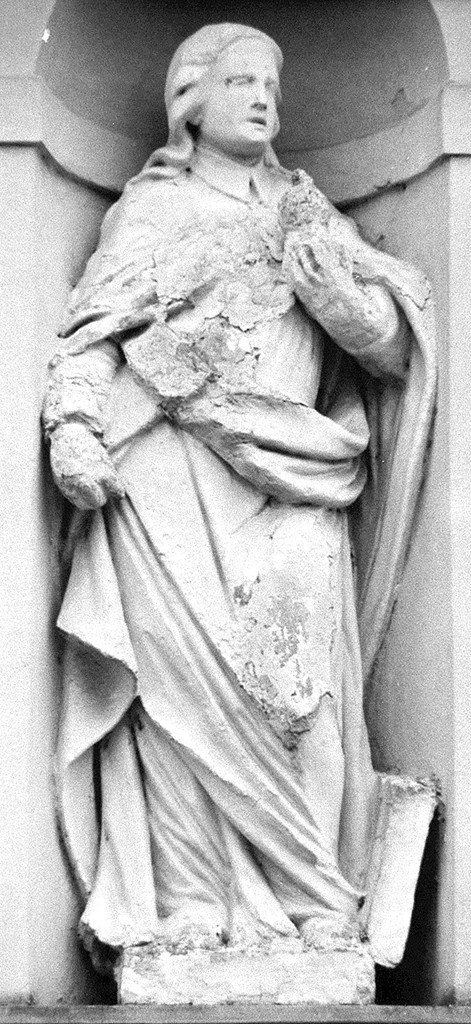 San Cosma (statua, elemento d'insieme) - bottega ferrarese (fine/inizio secc. XVIII/ XIX)