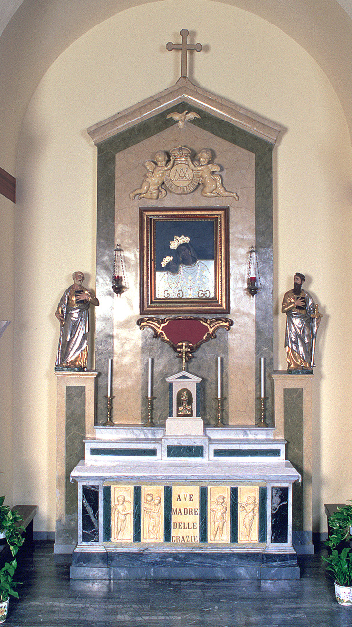 altare, opera isolata - manifattura ferrarese (sec. XX)