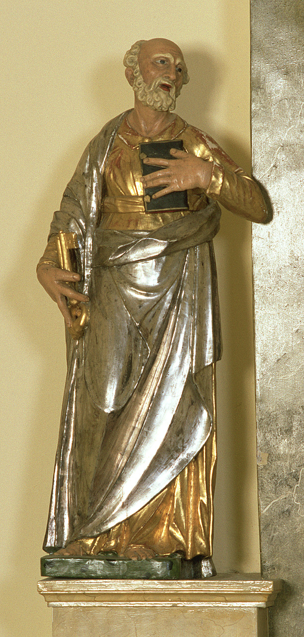 San Pietro (statua, opera isolata) - bottega ferrarese (seconda metà sec. XVII)