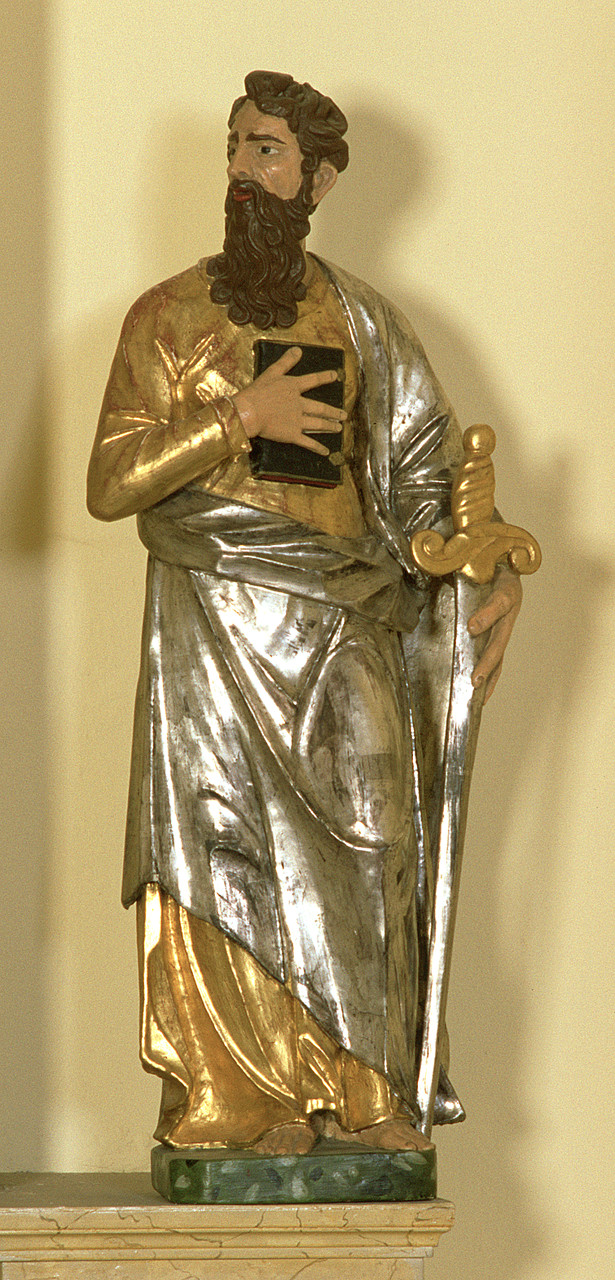San Paolo (statua, opera isolata) - bottega ferrarese (seconda metà sec. XVII)