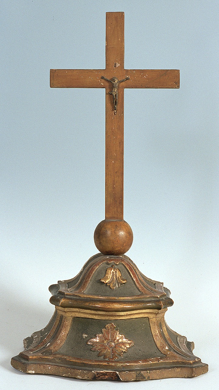 croce d'altare - manifattura ferrarese (metà sec. XVIII)