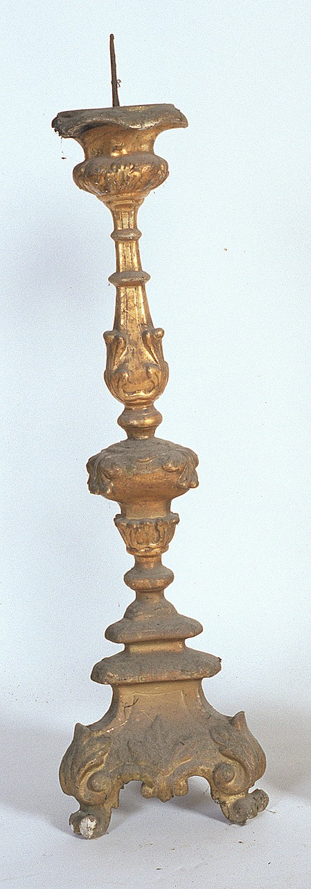 candeliere, serie - manifattura ferrarese (seconda metà sec. XVIII)