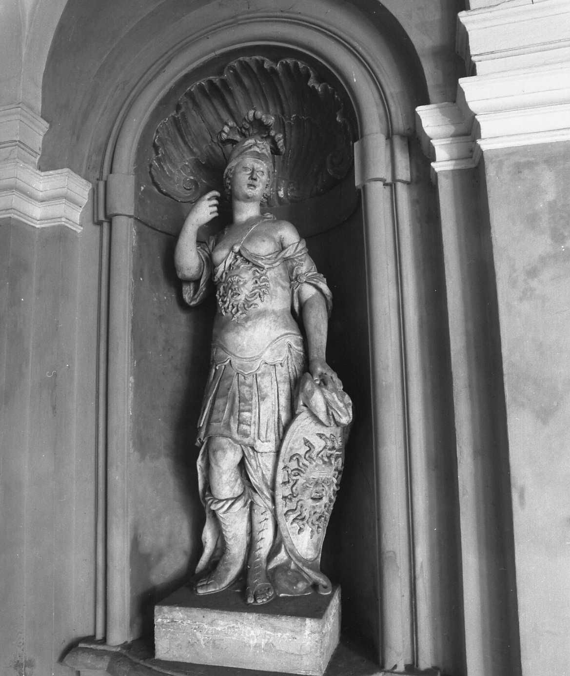 Minerva (statua) di Ferreri Andrea (maniera) (metà sec. XVIII)