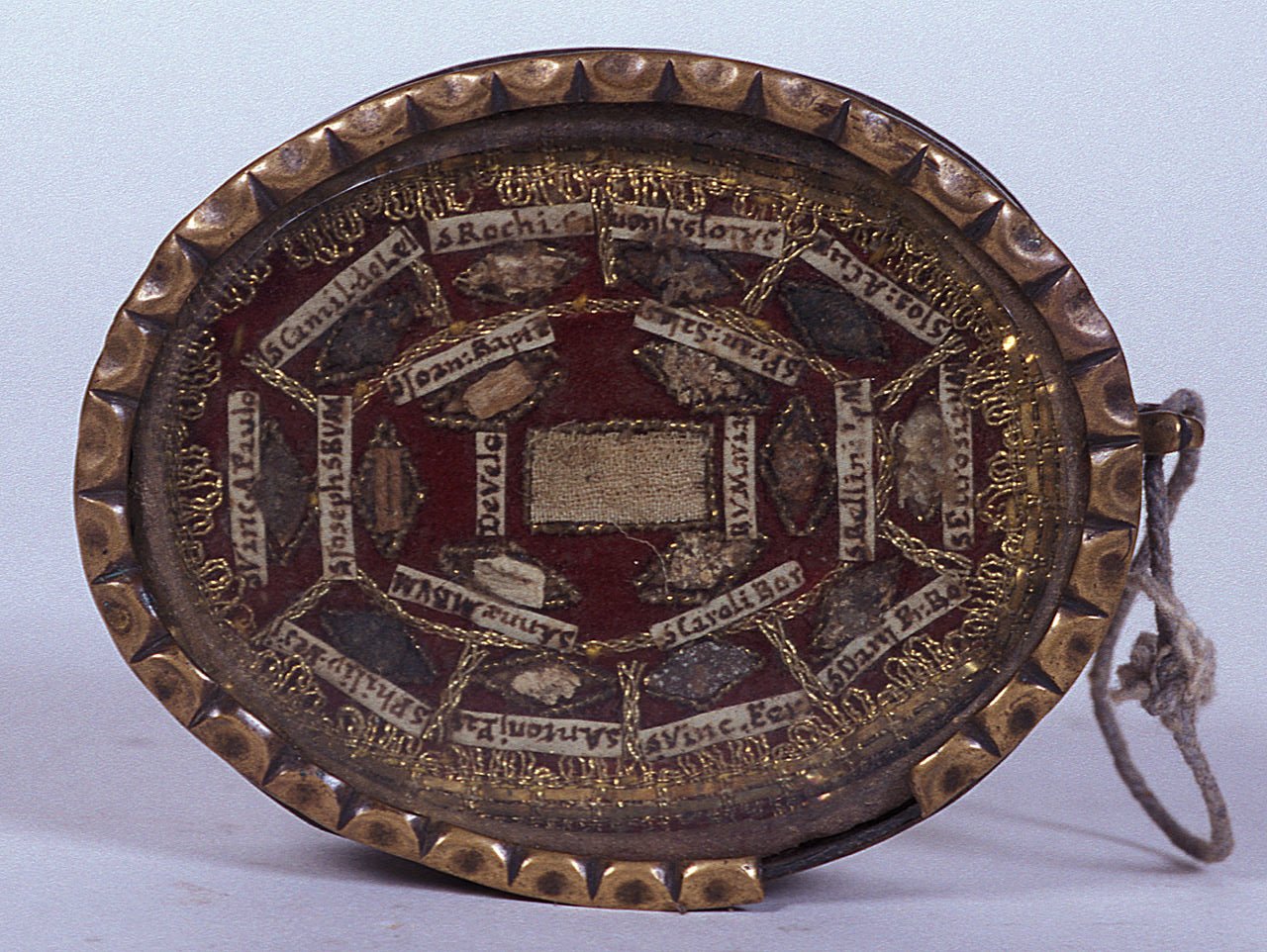 reliquiario a capsula - a medaglione, opera isolata - bottega emiliana (seconda metà sec. XVIII)