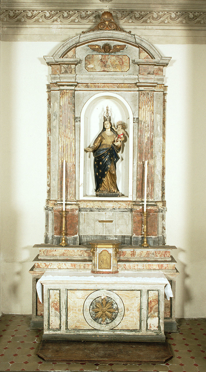 altare, opera isolata - bottega ferrarese (metà sec. XIX)
