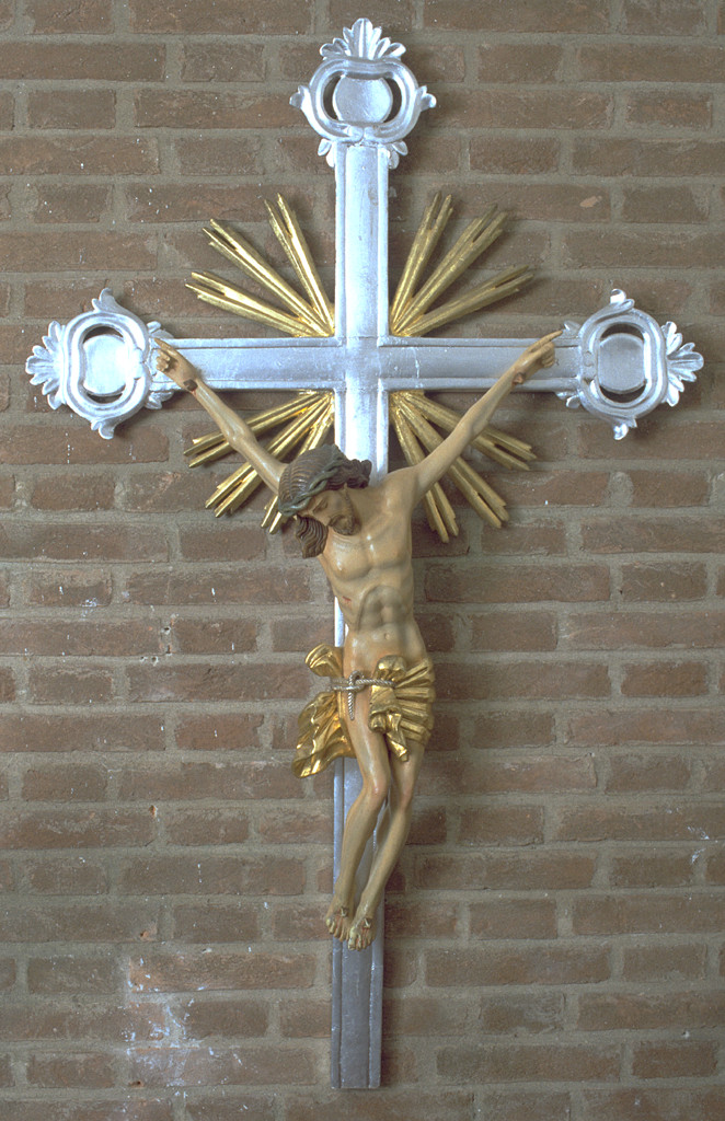 croce processionale, opera isolata - bottega ferrarese (prima metà sec. XIX)