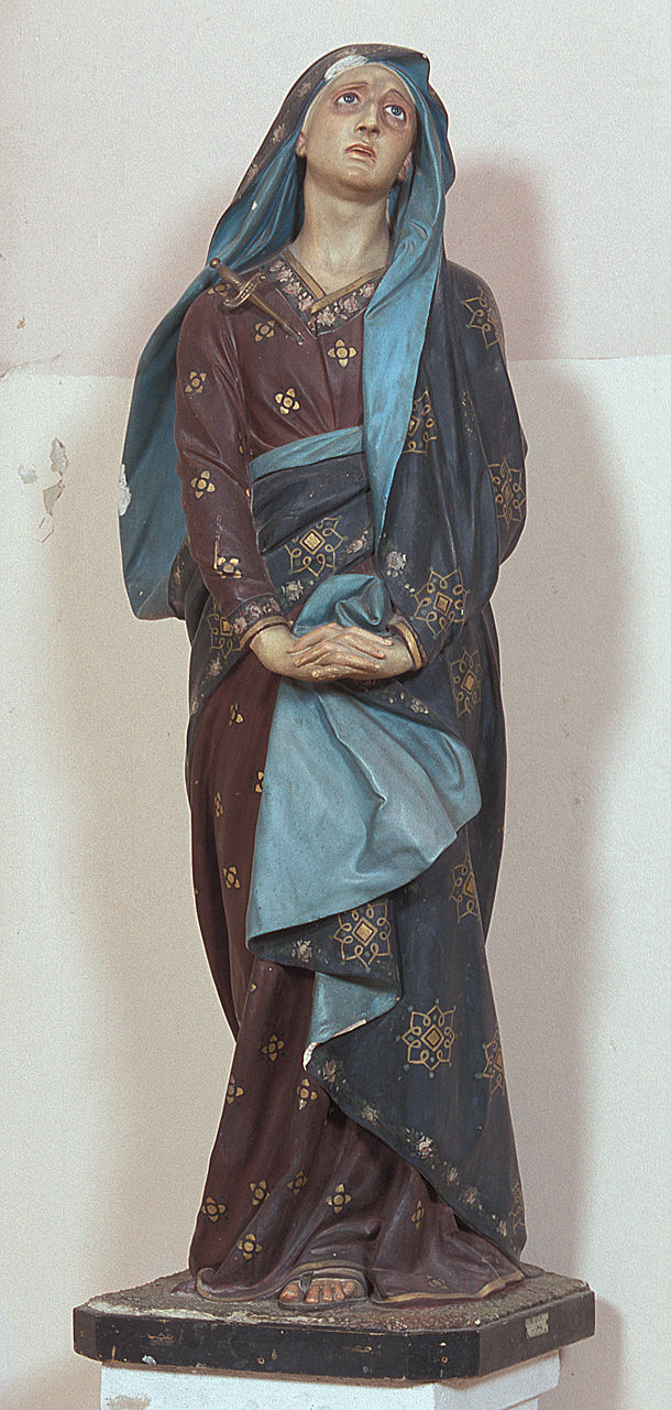Madonna Addolorata (statua) - bottega romana (primo quarto sec. XX)