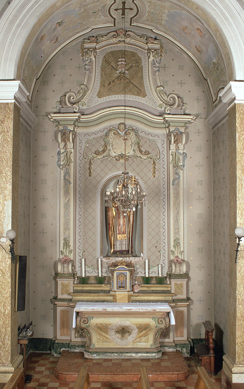 altare - manifattura ferrarese (sec. XVIII)