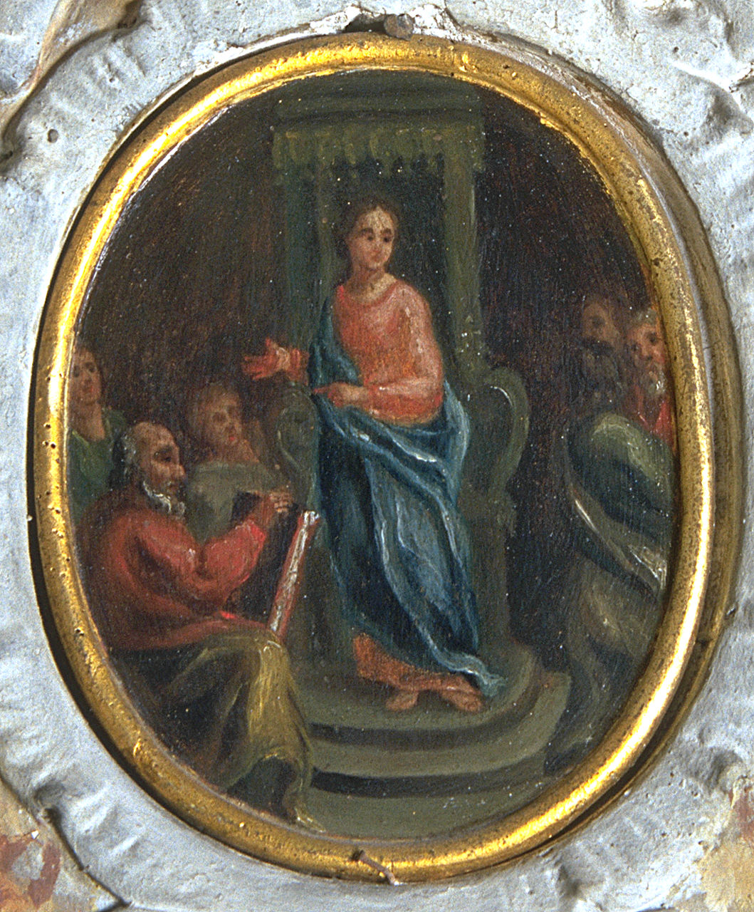 Presentazione di Gesù al tempio (dipinto, elemento d'insieme) - ambito ferrarese (ultimo quarto sec. XVIII)