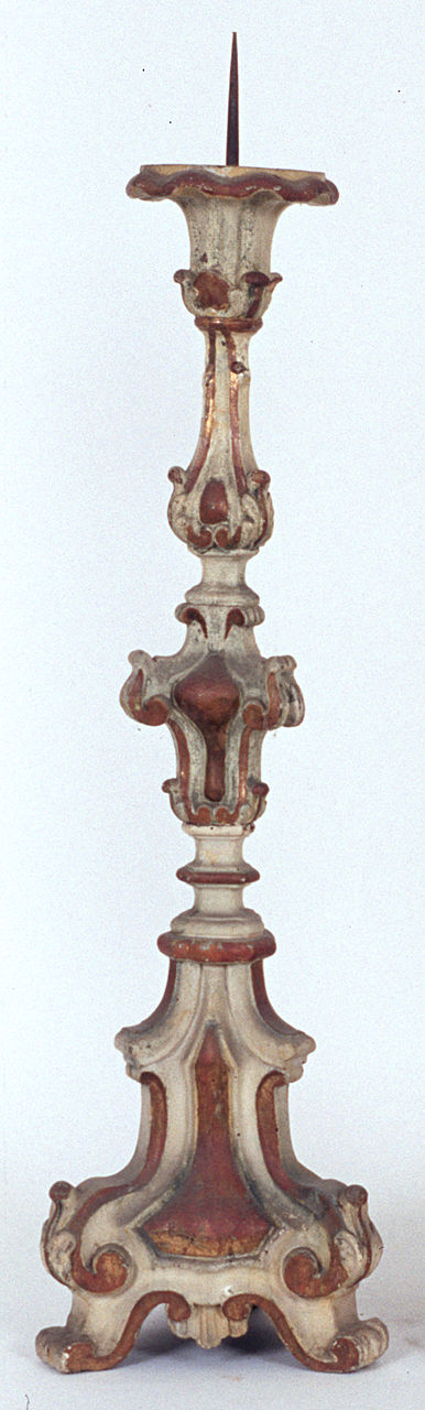 candeliere, serie - ambito ferrarese (sec. XVIII)