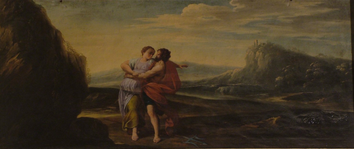 ratto di Proserpina (dipinto, elemento d'insieme) di Graziani Ercole il Giovane (attribuito) (inizio sec. XVIII)
