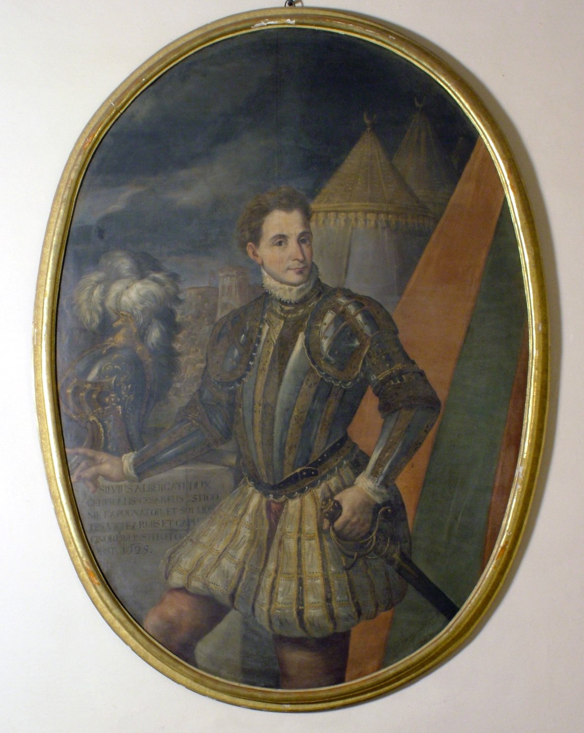 ritratto di Silvio Albergati (dipinto, elemento d'insieme) - ambito bolognese (sec. XVIII)