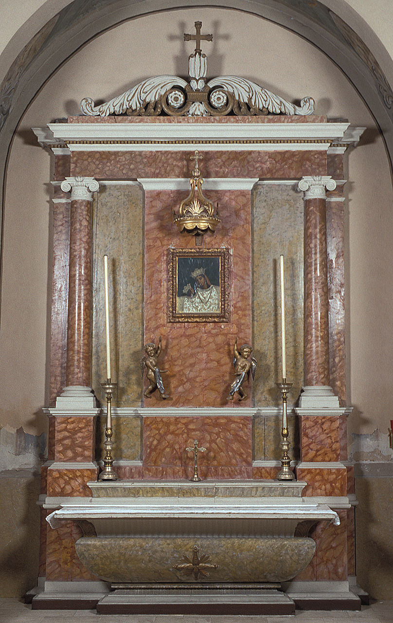 altare - bottega ferrarese (sec. XIX)