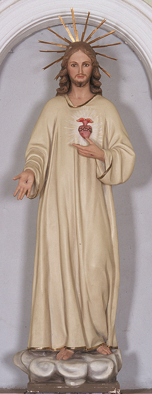 Sacro Cuore di Gesù (statua) - bottega italiana (secondo quarto sec. XX)