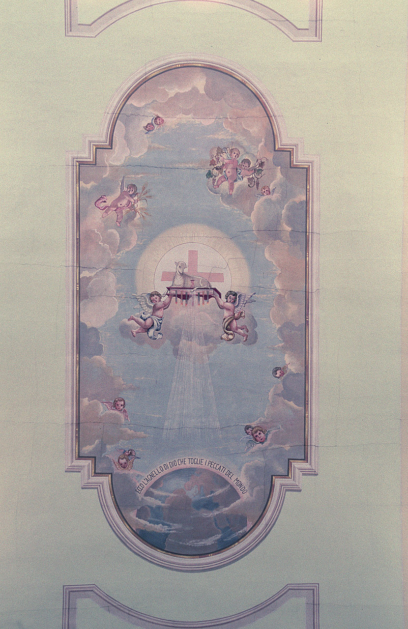 Agnus Dei (dipinto) - ambito ferrarese (sec. XX)