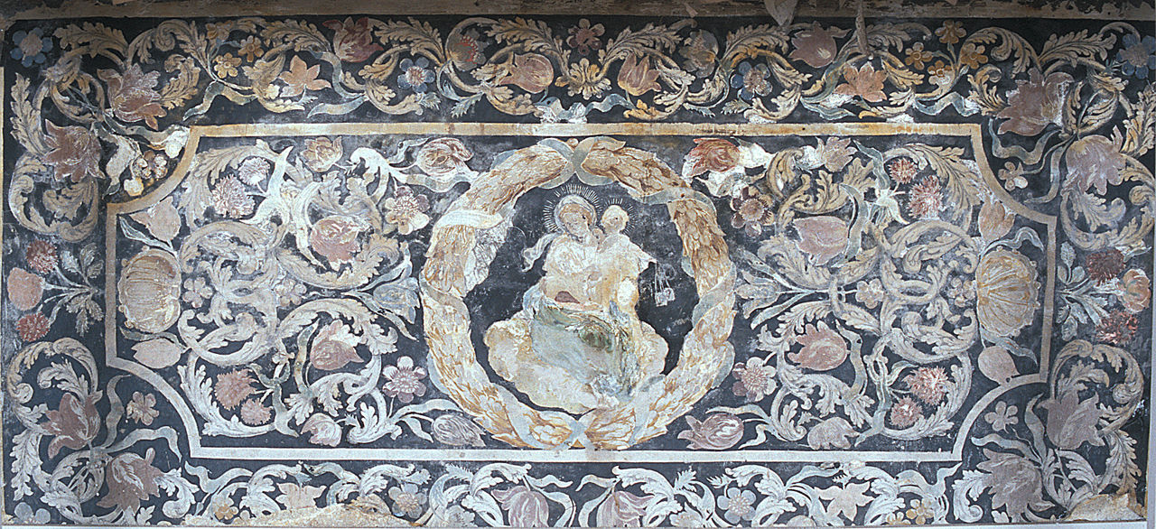 Madonna del Carmelo (paliotto) - bottega ferrarese (sec. XVIII)