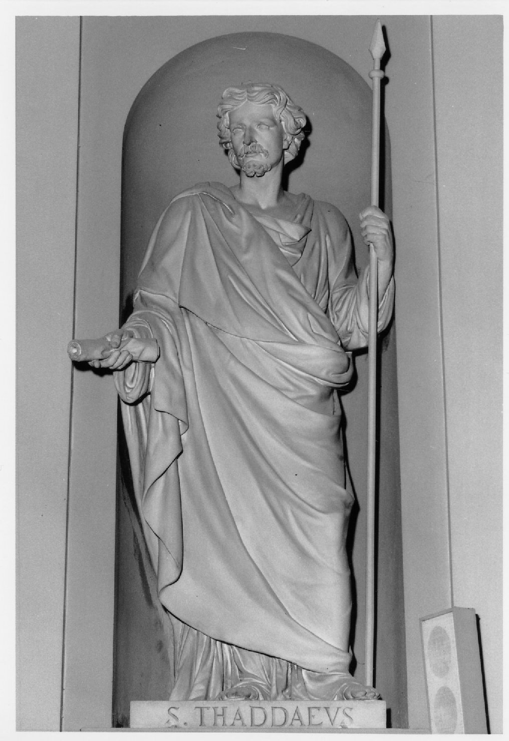 San Taddeo apostolo (statua) di Testoni Vincenzo (metà sec. XIX)
