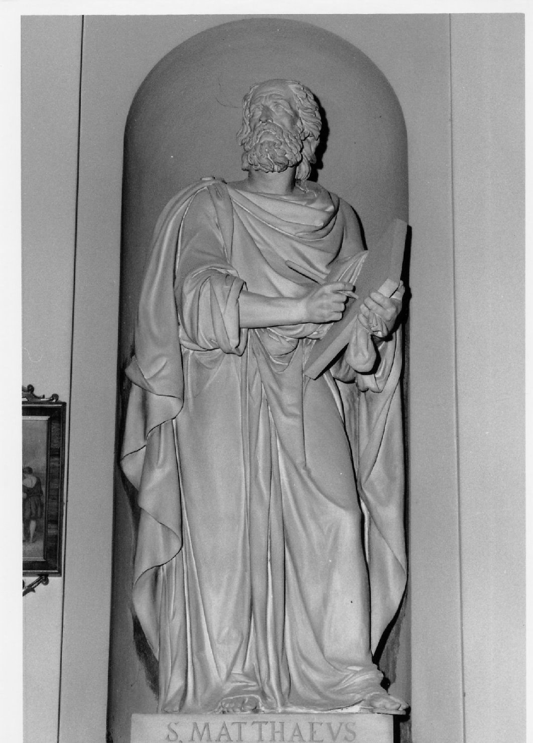 San Matteo apostolo (statua) di Testoni Vincenzo (metà sec. XIX)