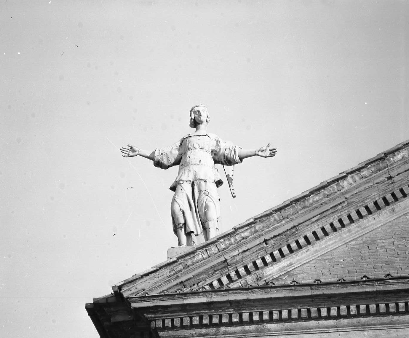 angelo (statua) - ambito bolognese (prima metà sec. XVII)