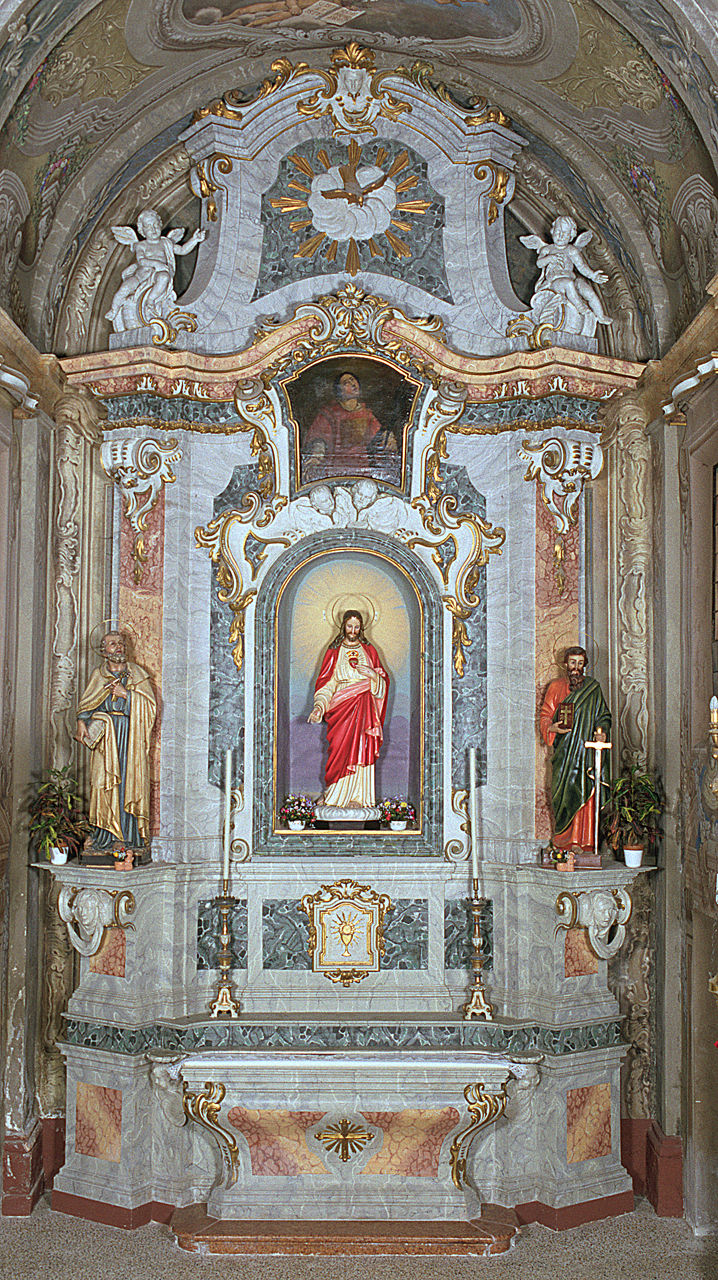altare di Baseggio Massimo detto Ferrarese (sec. XVIII)