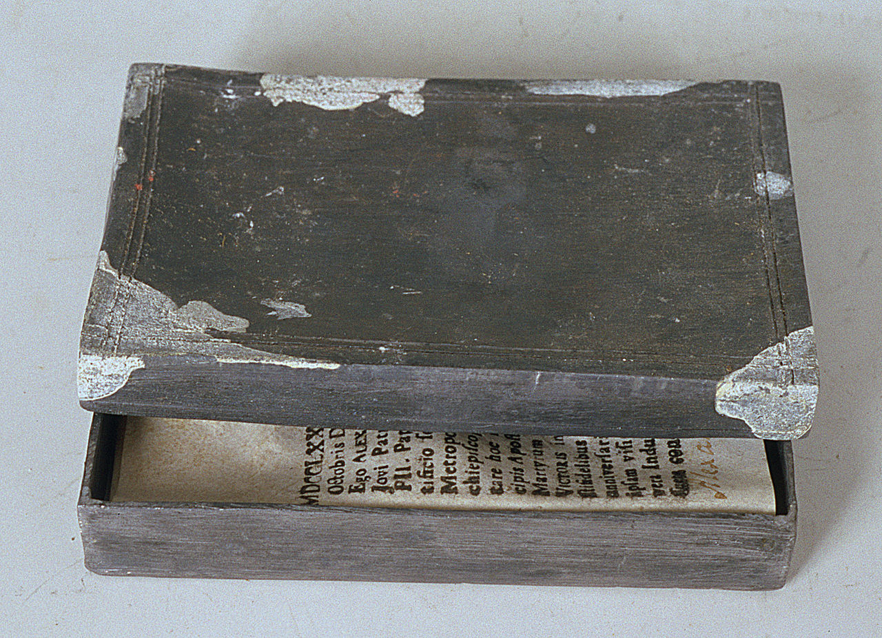 scatola - bottega ferrarese (sec. XVIII)