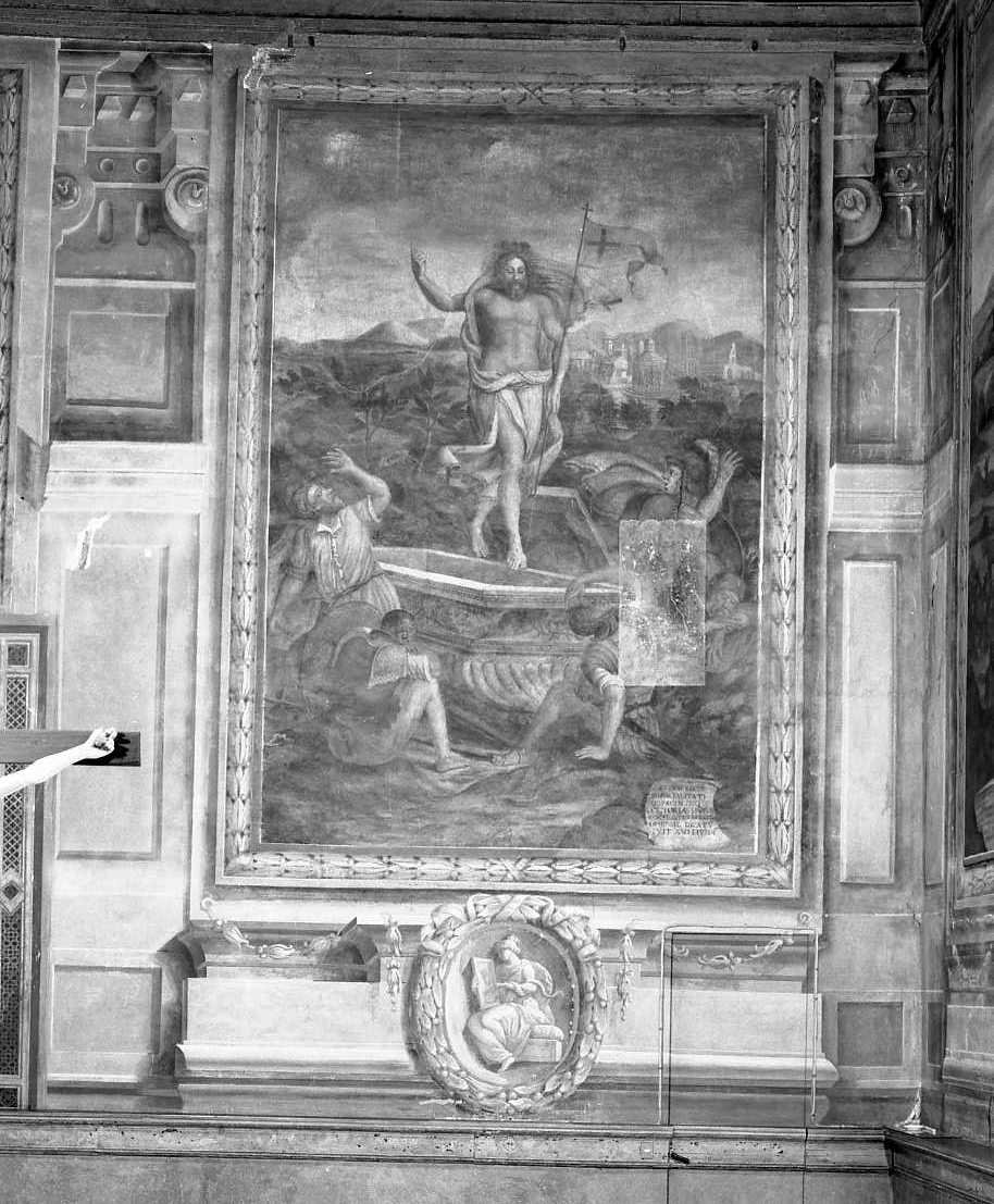 resurrezione di Cristo (dipinto) di Roselli Niccolò (sec. XVI)