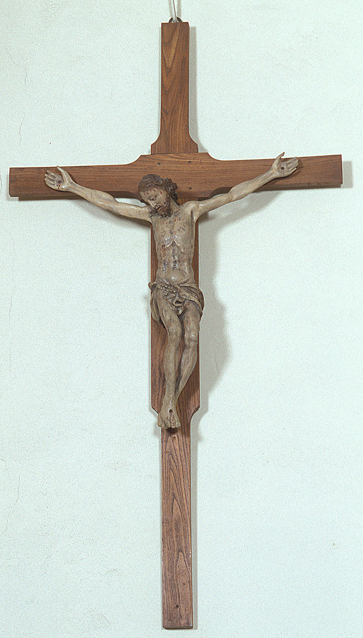 Cristo crocifisso (crocifisso) - ambito ferrarese (sec. XVIII)
