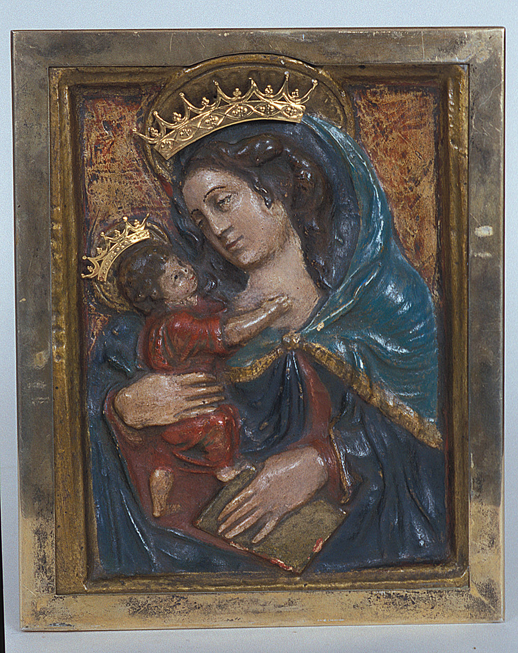 Madonna con Bambino (rilievo) - ambito ferrarese (sec. XVII)