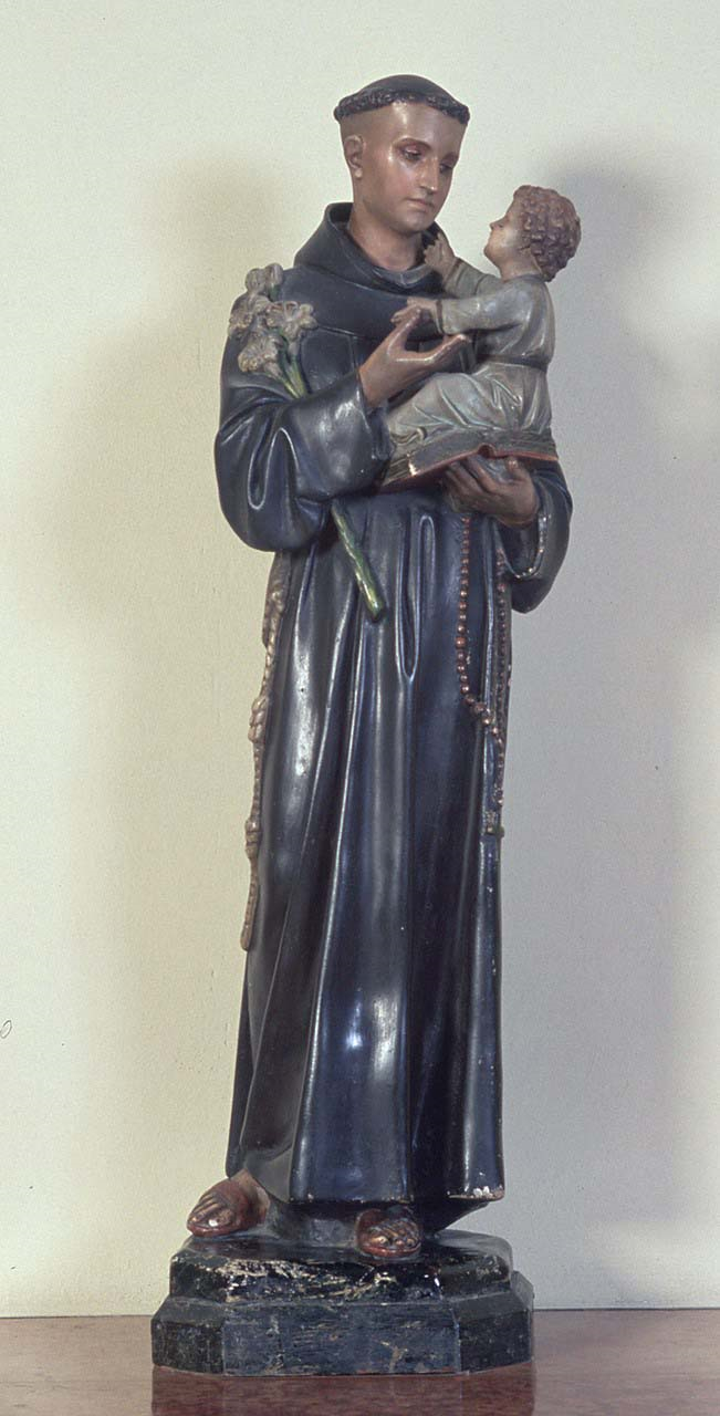Sant'Antonio da Padova (statua, opera isolata) - ambito italiano (secondo quarto sec. XX)