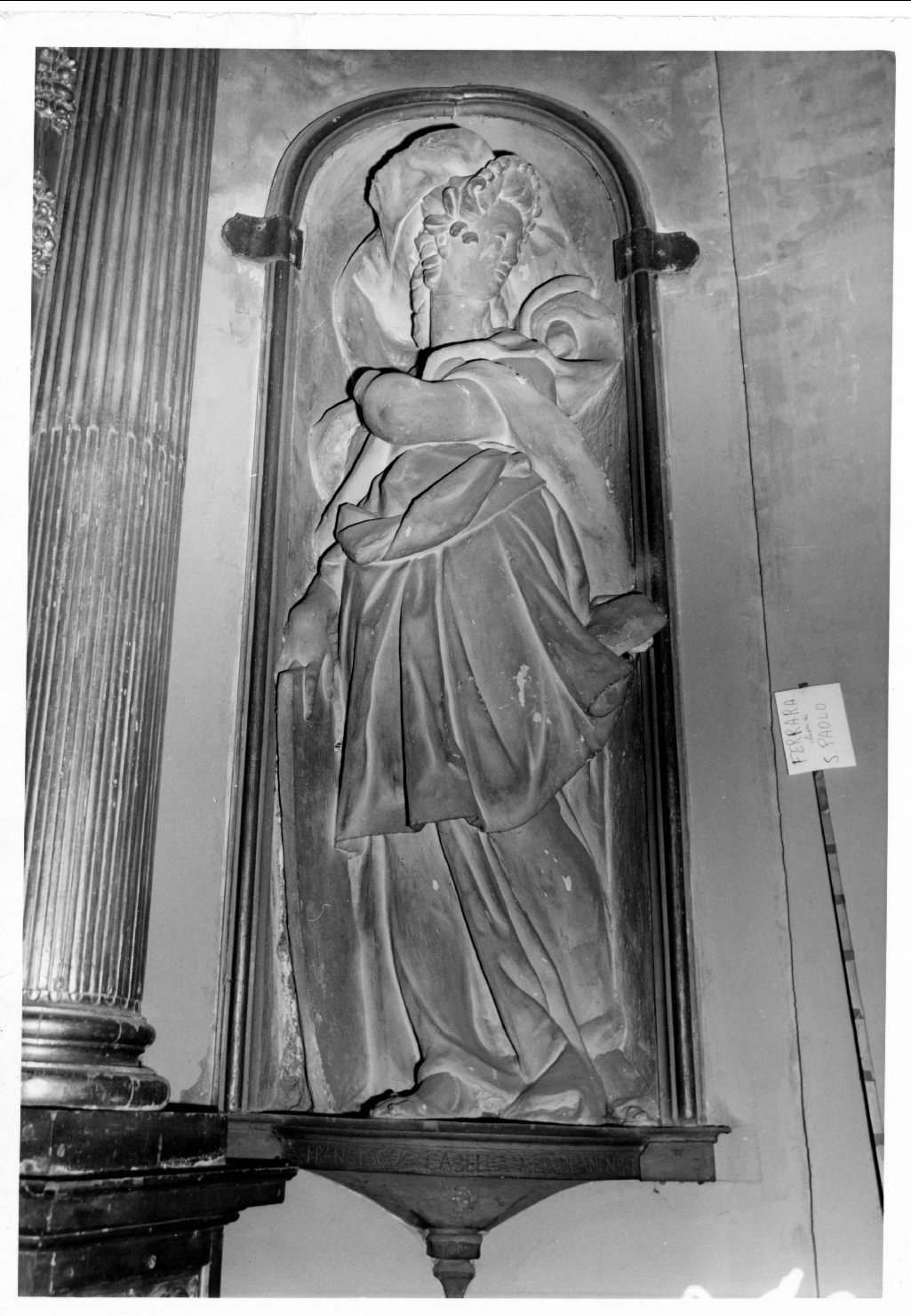 sibilla (statua, elemento d'insieme) di Casella Francesco (fine/inizio secc. XVI/ XVII)