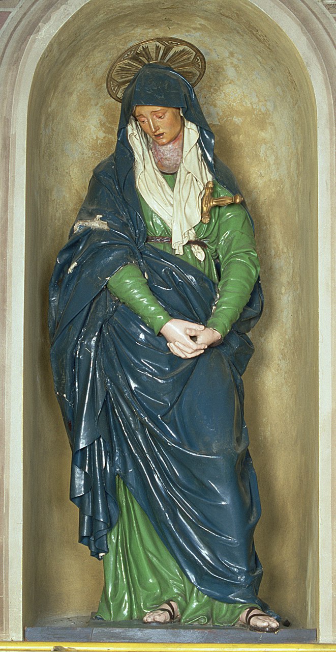 Madonna Addolorata (statua) - bottega romagnola (prima metà sec. XIX)