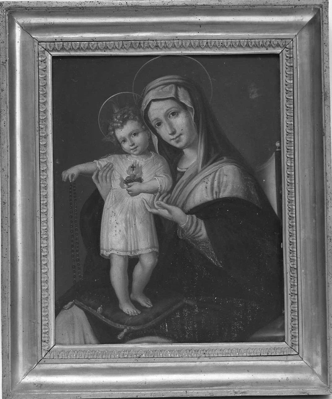 Madonna con Bambino (dipinto) - ambito bolognese (metà sec. XIX)