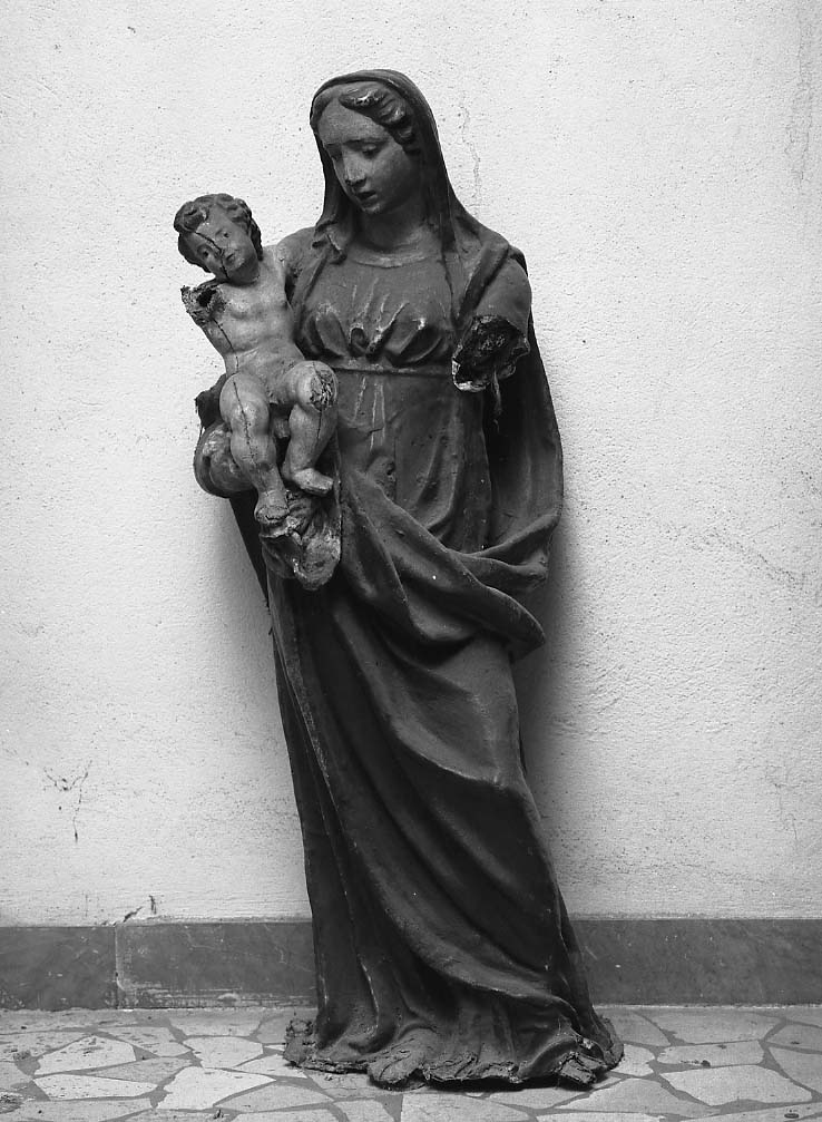 Madonna con Bambino (statua) - ambito bolognese (seconda metà sec. XVIII)