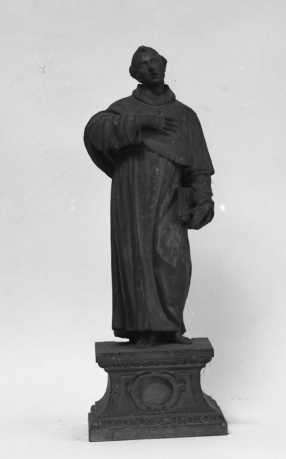 reliquiario - a statuetta - ambito bolognese (metà sec. XVIII)