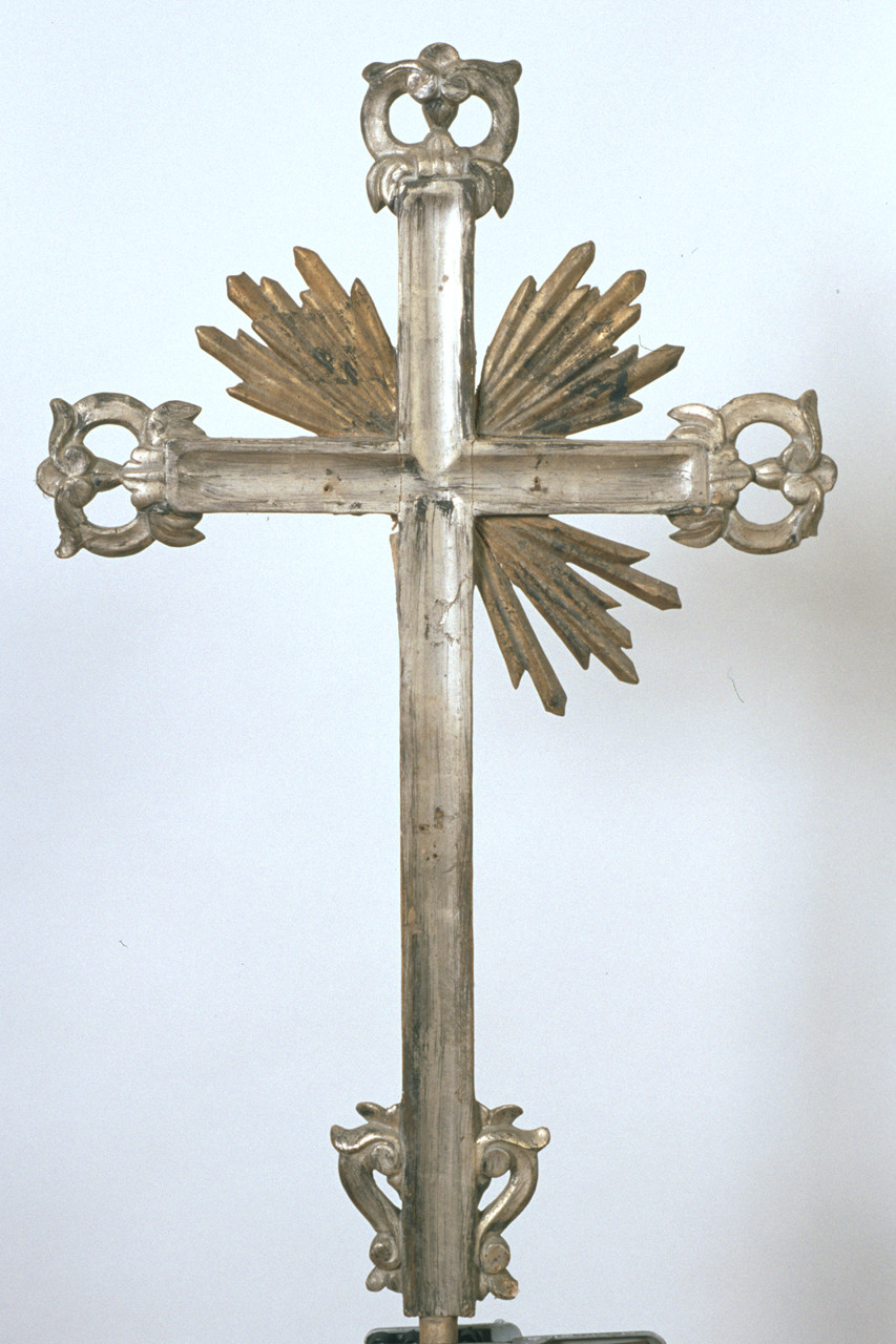 croce d'altare - bottega ferrarese (seconda metà sec. XVIII)