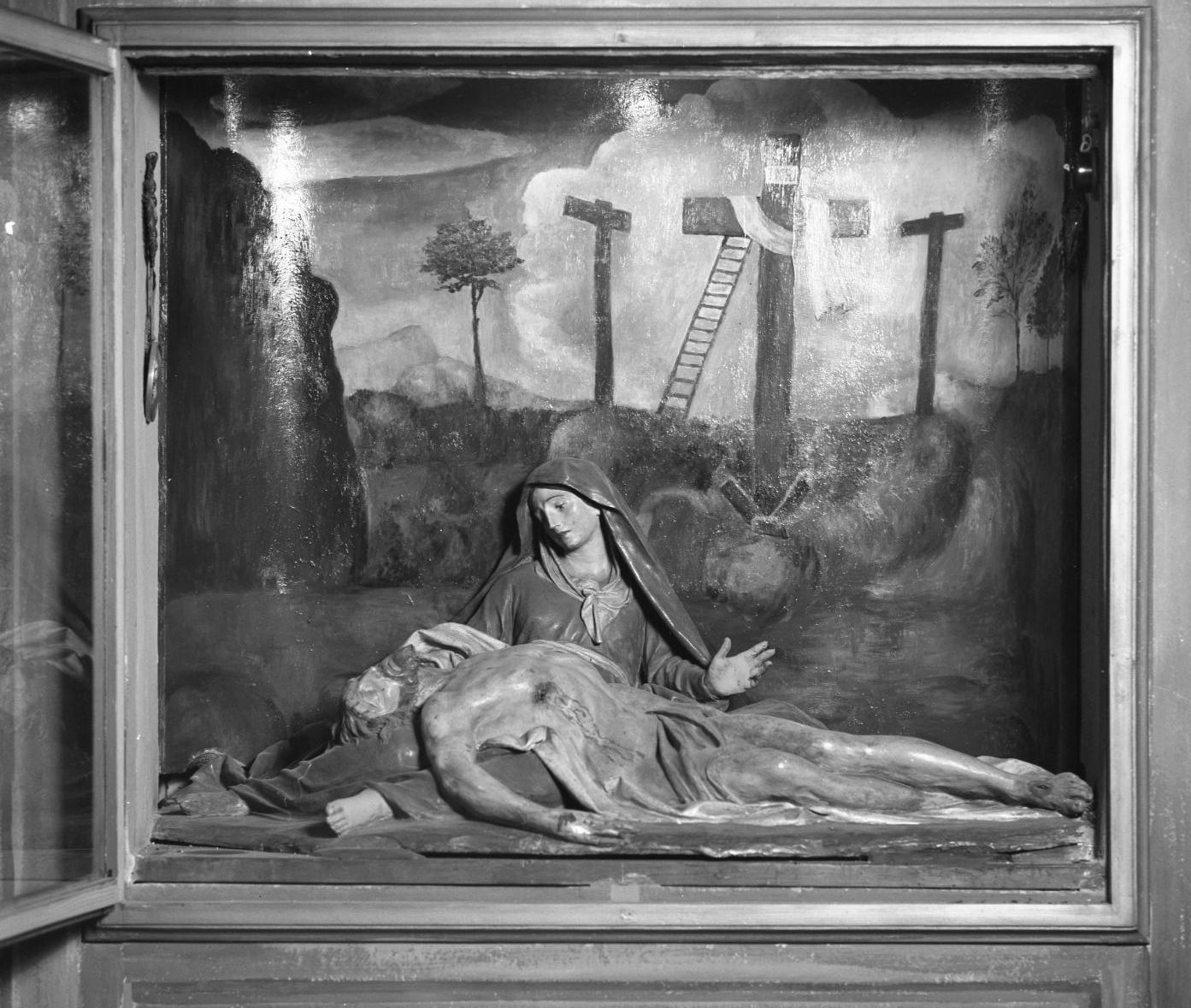 Pietà (scultura) - bottega bolognese (fine/inizio secc. XVII/ XVIII)