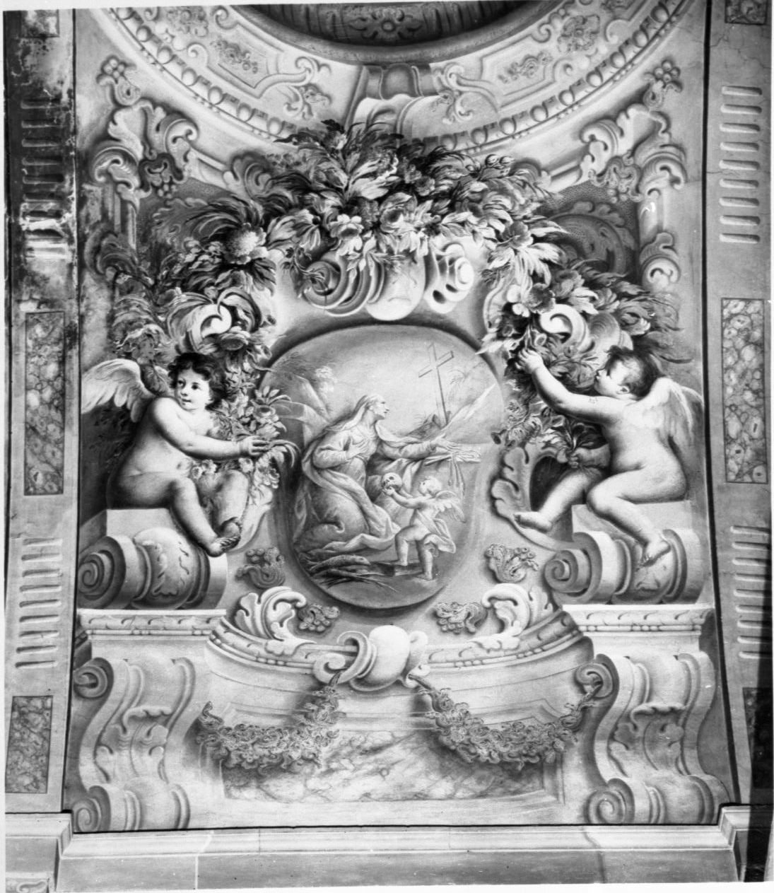 figure allegoriche femminili (dipinto, ciclo) di Caccioli Giuseppe Antonio, Farina Pietro Francesco (sec. XVIII)