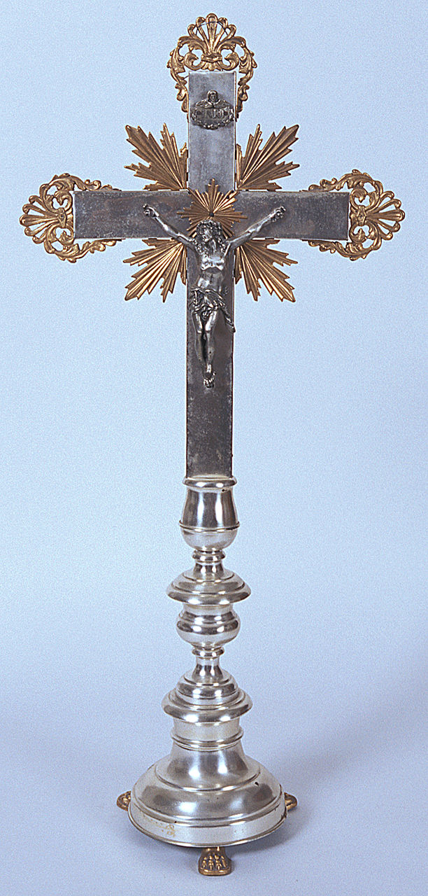 croce d'altare - produzione italiana (primo quarto sec. XX)