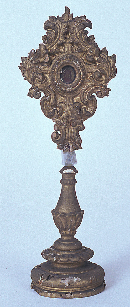 reliquiario - a ostensorio - bottega emiliana (seconda metà sec. XVII)