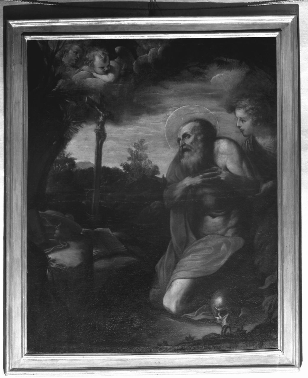 San Girolamo (dipinto) di Spisanelli Vincenzo (attribuito) (prima metà sec. XVII)