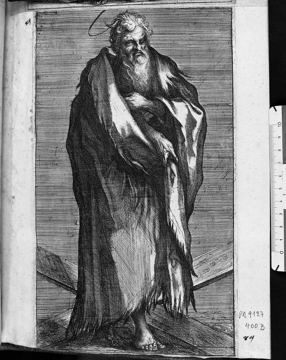 S. Andrea (stampa) di Bellange Jacques (sec. XVII)