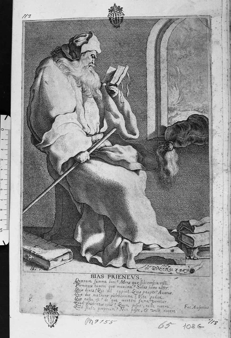Bias Prieneus (stampa) di Bellange Jacques (sec. XVII)