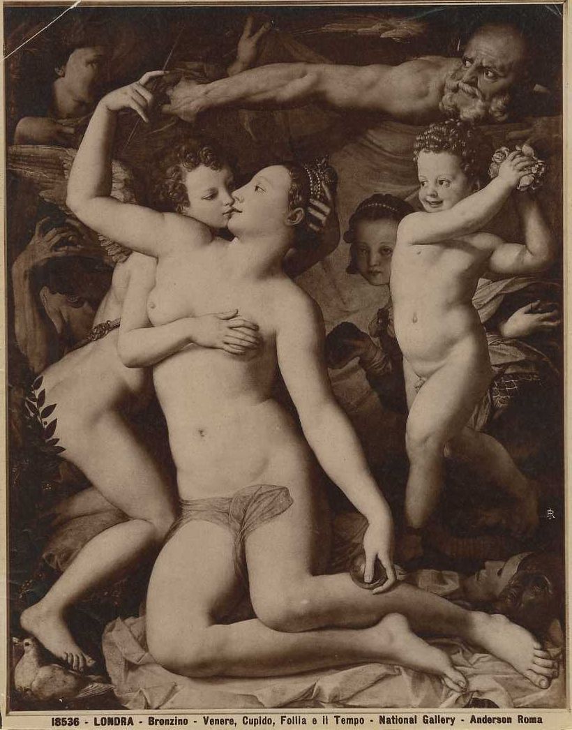 Dipinti - Allegoria del trionfo di Venere (positivo) di Bronzino, il, Anderson, Domenico (XX)