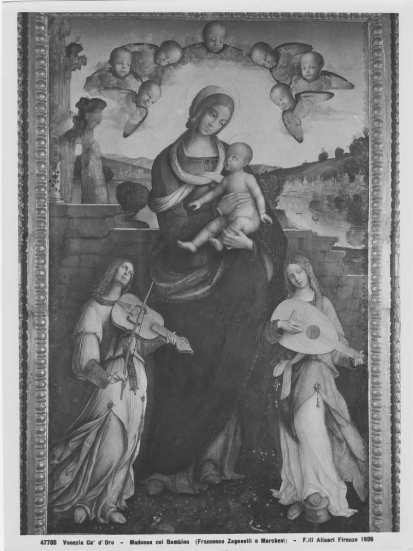 Zaganelli, Francesco/ La Madonna col Bambino/ Cà d'oro/ Venezia (positivo) di Zaganelli, Francesco, Alinari, I.D.E.A (XX)