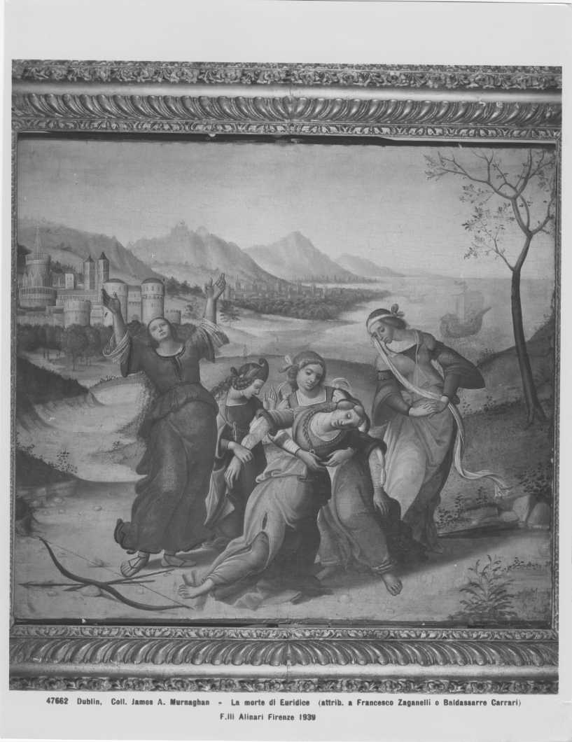 Zaganelli, Francesco/ Morte di Euridice/ National Gallery/ Dublino (positivo) di Zaganelli, Francesco, Alinari, I.D.E.A (XX)