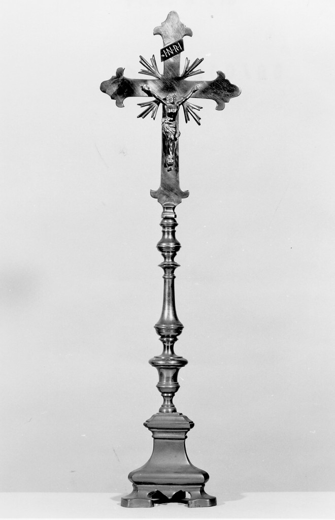 croce d'altare, serie - manifattura emiliana (sec. XIX)