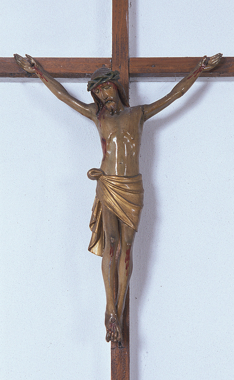 Cristo crocifisso (scultura) - ambito ferrarese (sec. XIX)