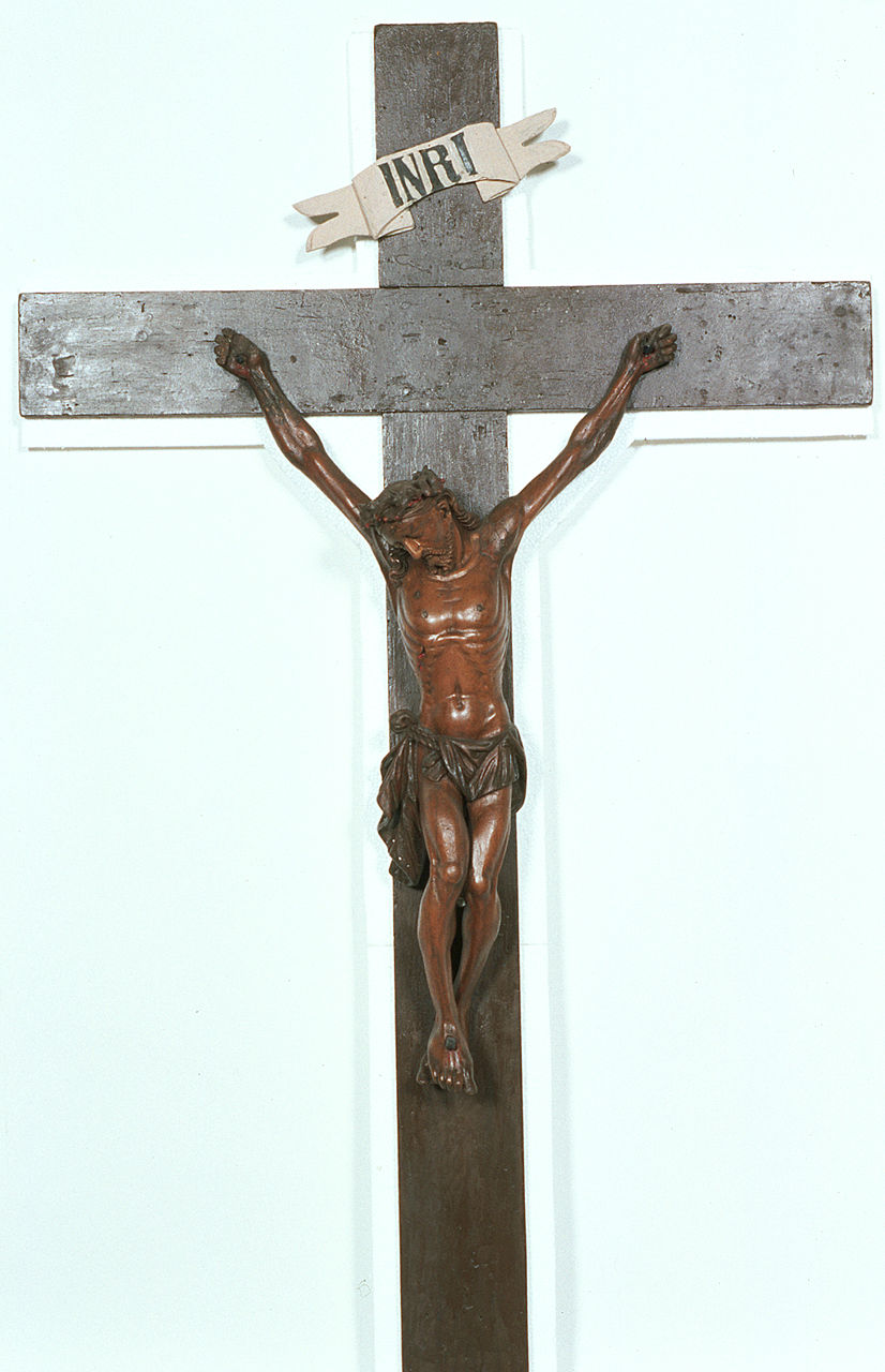 Cristo crocifisso (scultura) - ambito ferrarese (secc. XVII/ XVIII)