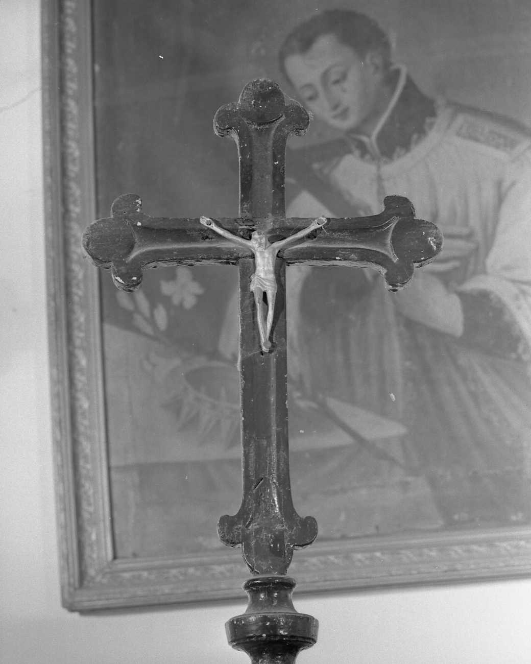 croce processionale - manifattura emiliana (seconda metà sec. XVIII)