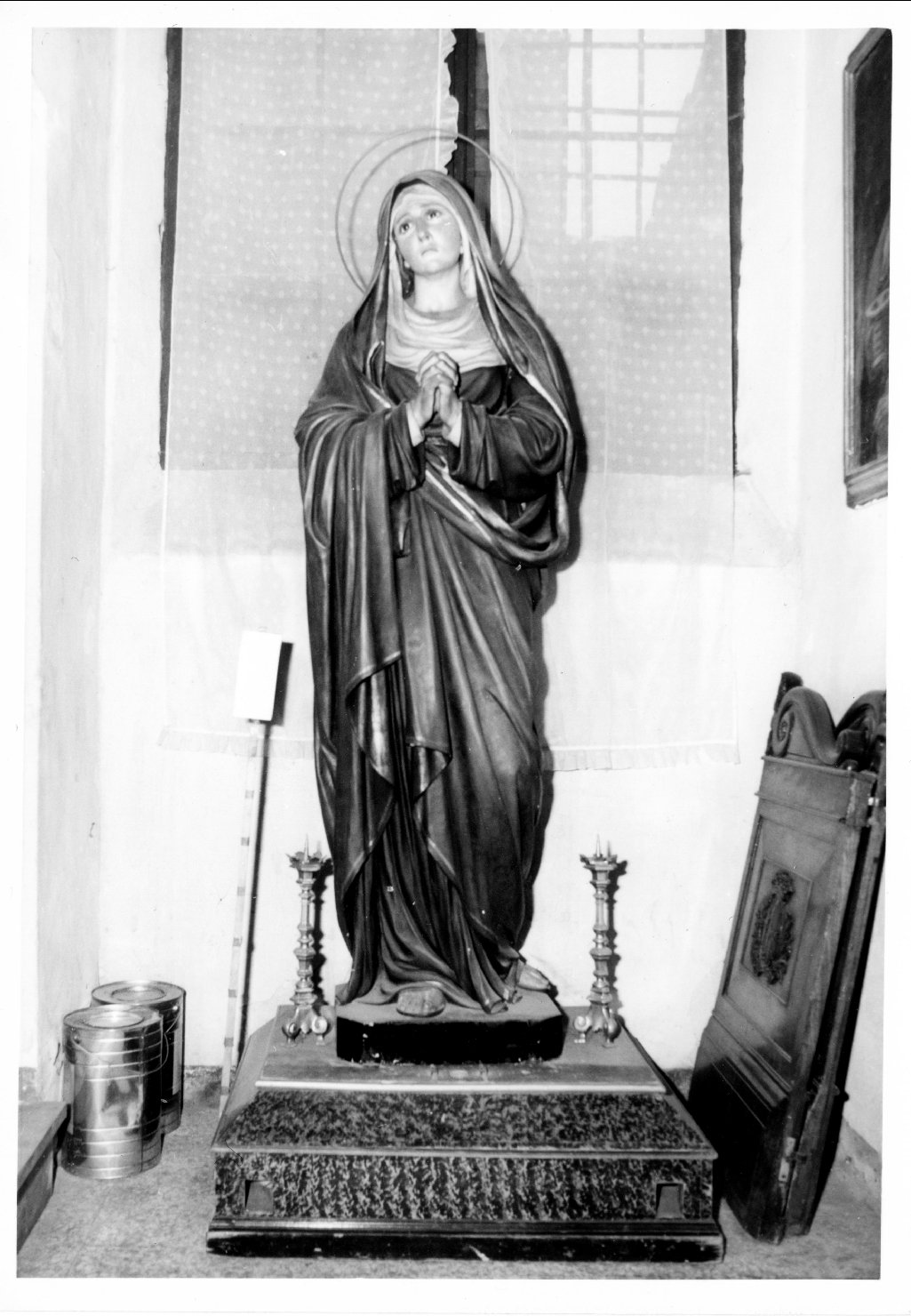 Madonna Addolorata (statua processionale) - manifattura Italia settentrionale (fine/inizio secc. XIX/ XX)